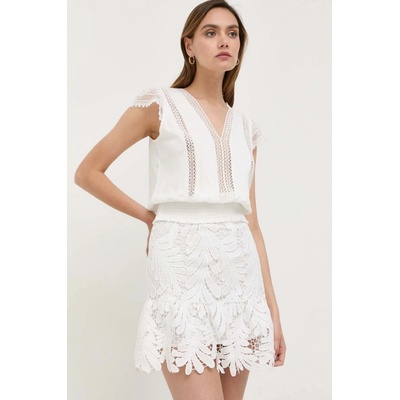 Morgan sukně mini JANE.OFF.WHITE bílá