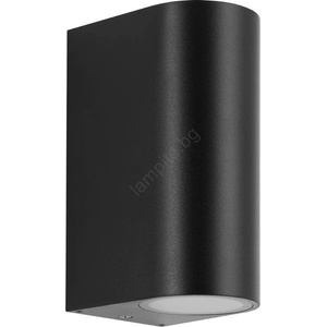 EGLO 74068 - Външно стенно осветително тяло SCOGLIERA-E 2xGU10/5W/230V IP44 черно (EG74068)