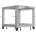 Lanberg Комуникационен шкаф Lanberg open rack 19" 9U 600x600-1100 adjustable, grey (OR01-6109-S)