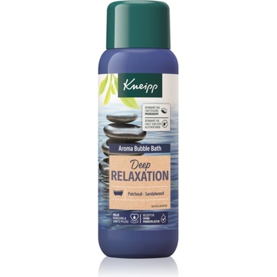 Kneipp Deep Relaxation pena do kúpeľa Patchouli & Sandalwood 400 ml