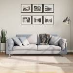 vidaXL Килим HUARTE с къс косъм, мек и миещ се, бежов, 80x150 см (375014)