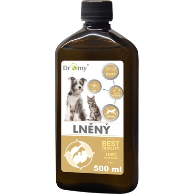 Dromy Lněný olej 500 ml