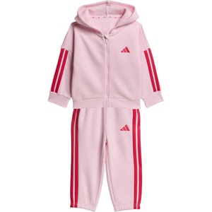 Adidas Детско яке за тренировка adidas Kid's Essentials Jogger Full Zip Training jacket - Clear Pink / Power Pink - размер 80 (EU) (704-6486-0113)