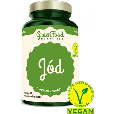 GreenFood Jód 60 kapsúl
