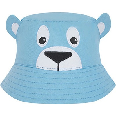 Larkwood Detský bavlnený klobúčik LW093 Pale Blue 1/2 years