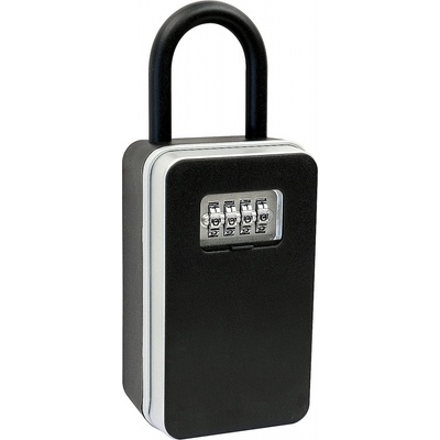 Bezpečnostná oceľová schránka (depozit) na uloženie kľúčov a kariet RICHTER KB.G12, RICHTER černá