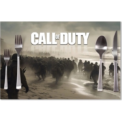 Sablio Prestieranie Call of Duty Normandia 40x30cm
