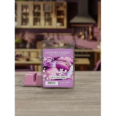 Country Candle Lilac Macaron Vonný Vosk 64 g