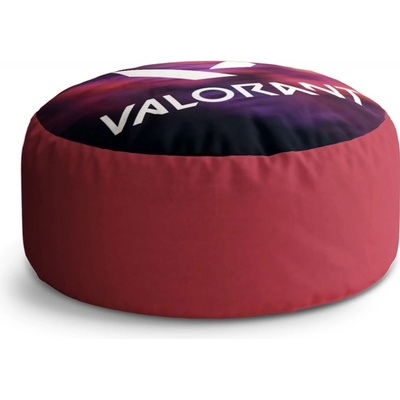 Sablio Taburet Circle VALORANT Glow: 40x50 cm
