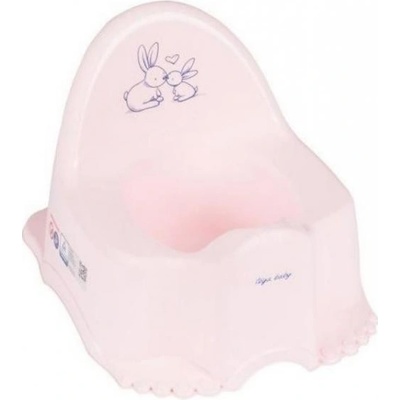 Tega Baby Nočník s melódiou Eco Bunny ružový