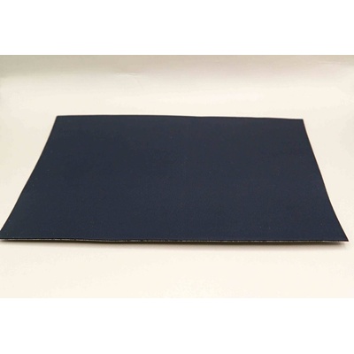 Samolepiace kožená záplata - Tmavo modrá - rozmer 16 cm x 10 cm