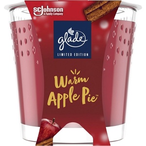 Glade Ароматна свещ GLADE Warm Apple Pie 112 g