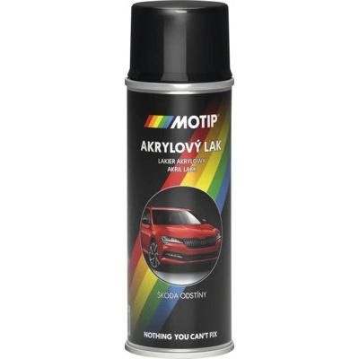 Motip Dupli Autoemail Škoda Čierna magická metalíza 200ml