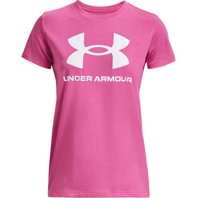 Under Armour Тениска Under Armour UA SPORTSTYLE LOGO SS-PNK Розов Velikost XS