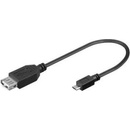 Gembird SKKABREDUSBMICRO20OTG USB 2.0 A(F)-microUSB B(M) - OTG, 0,2m
