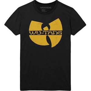 Wu-Tang Clan Logo Тениска с къс ръкав Black 4XL (WTCTS04MB07)