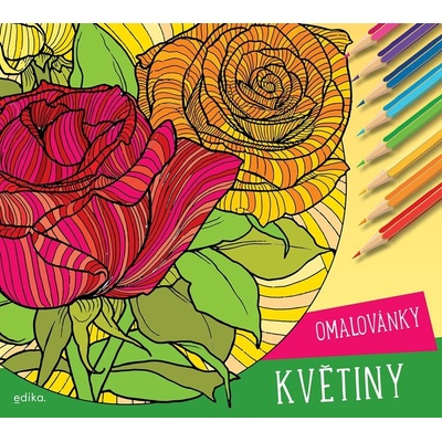 Květiny omalovánky