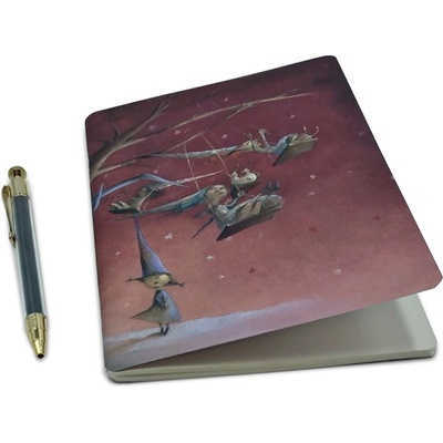 Kartos Тетрадка с химикалка 96 страници формат A5 Swing - Kartos (FUR011353ASET)