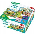 Trefl Пъзел Trefl 3 в 1 - Семейство Трефлик (93011) - baby