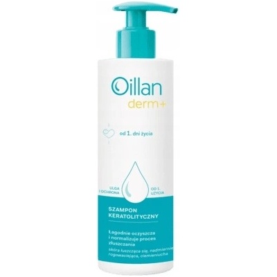 Oillan Derm+ Ceratolytic Shampoo keratolytický dermatologický pre deti od narodenia 180 ml