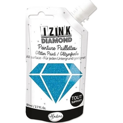 Aladine Izink Диамантен цвят Caribbean Blue 80 ml 1 бр (80821)