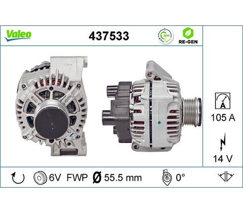 Generátor VALEO 437533
