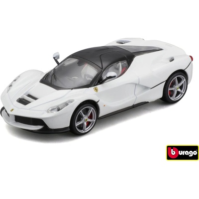 Bburago Signature LaFerrari biela 1:43
