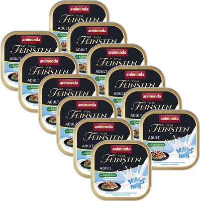 Animonda Vom Feinsten Adult Cat Milkies - Заек в сметанов сос 12 x 100 г