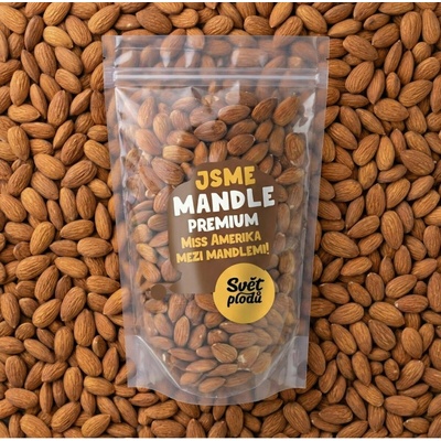 Svět plodů Mandle Premium z USA 500 g