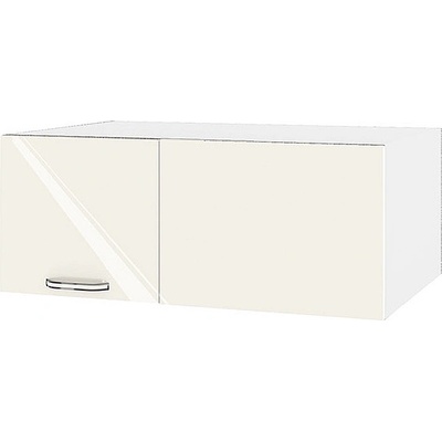 ИРИМ Ъглова надсройка за кухненски шкаф Сити БФ-Крийм гланц-11-113 90 см
