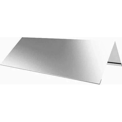 Hřebenáč klasik r.š.500mm Al Hliník 0.6mm lakovaný RAL 9007 stříbrná tmavá dl.2m
