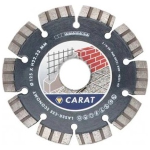  Диск диамантен за сухо рязане универсален Carat 125x22.23 мм (CEE1253010)