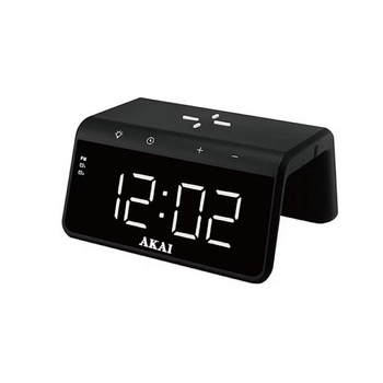 AKAI ЧАСОВНИК/ aЛАРМА / БЕЗЖИЧНО ЗАРЯДНО akai acrb-2000 (86637)