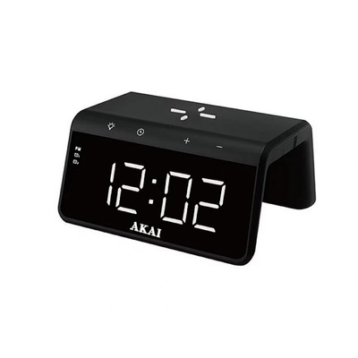 AKAI ЧАСОВНИК/ aЛАРМА / БЕЗЖИЧНО ЗАРЯДНО akai acrb-2000 (86637)