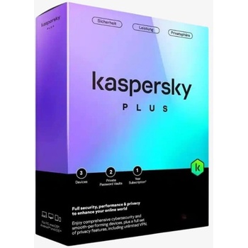 Kaspersky plus - 3 УСТРОЙСТВА - 1 ГОДИНА (ksp3d1y)