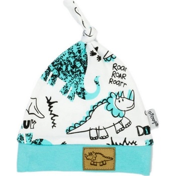 Nicol bavlnená čiapočka šatka Dinosaur