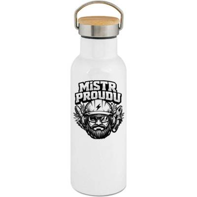 123TRIKO termoska Mistr proudu, černý potisk 500 ml vtipné