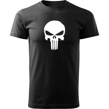 Image 1 of DRAGOWA Тениска с къс ръкав Punisher, черна, 160 г/м2 (AM00360)