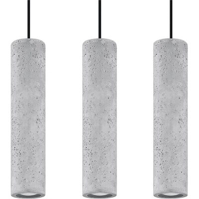 Sollux Сиво бетонно висящо осветително тяло Fadre - Sollux (NL.0655)