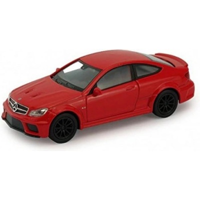 Welly Mercedes Benz C63 AMG Coupe červený 1:34-39
