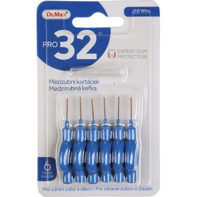 Dr. Max PRO32 mezizubní kartáčky 0,6 mm 6 ks