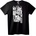 NOONEBRAND Тениска Моят Пистолет по-Голям от Твоя - 2XL, Black