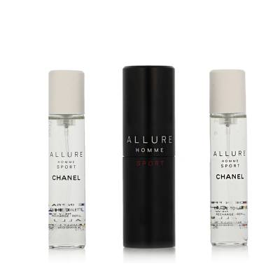 Allure Homme Sport Eau de Toilette за мъже Впръскване със завъртане 3x20 ml
