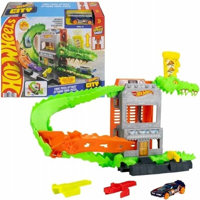 Hot Wheels City Croc Pizza Attack JHL93