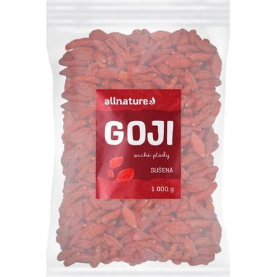 Allnature Kustovnica čínska Goji sušené sušené plody 1000 g