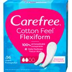 Carefree Ежедневни дамски превръзки Flexiform Unscented, 56 бр (2191630)
