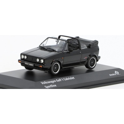 Solido Volkswagen Golf I Cabrio Sportline 1992 černá 1:43