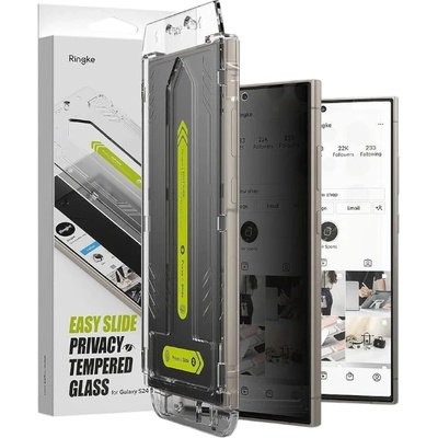 Ringke Протектор за Samsung Galaxy S24 Ultra Ringke Easy Slide Privacy, 2 броя (658953f1f681)