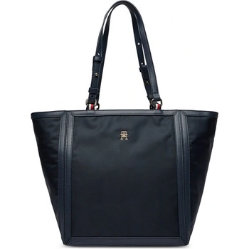 Tommy Hilfiger Дамска чанта Tommy Hilfiger Th Essential S Tote AW0AW15717 Тъмносин (Th Essential S Tote AW0AW15717)