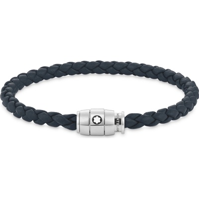Montblanc kožený náramek se třemi kroužky MB136014